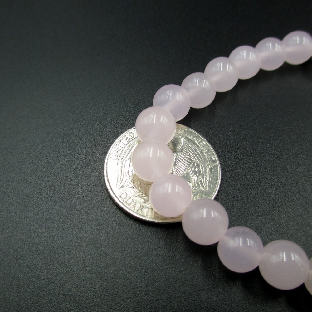 Cute Pink Stone Promise Breast Cancer Bracelet - Picture 4 of 7